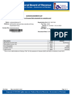 114 (1) (Return of Income Filed Voluntarily For Complete Year) - 2023