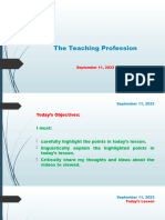 2teaching Profession