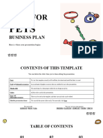 Copy of Toys for Pets Business Plan by Slidesgo