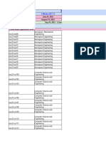 Tentative Course List (July - Dec 2023)