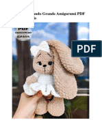 Coelho Orelhudo Grande Amigurumi PDF Receita Gratis