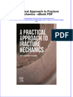 Full download book A Practical Approach To Fracture Mechanics Pdf pdf
