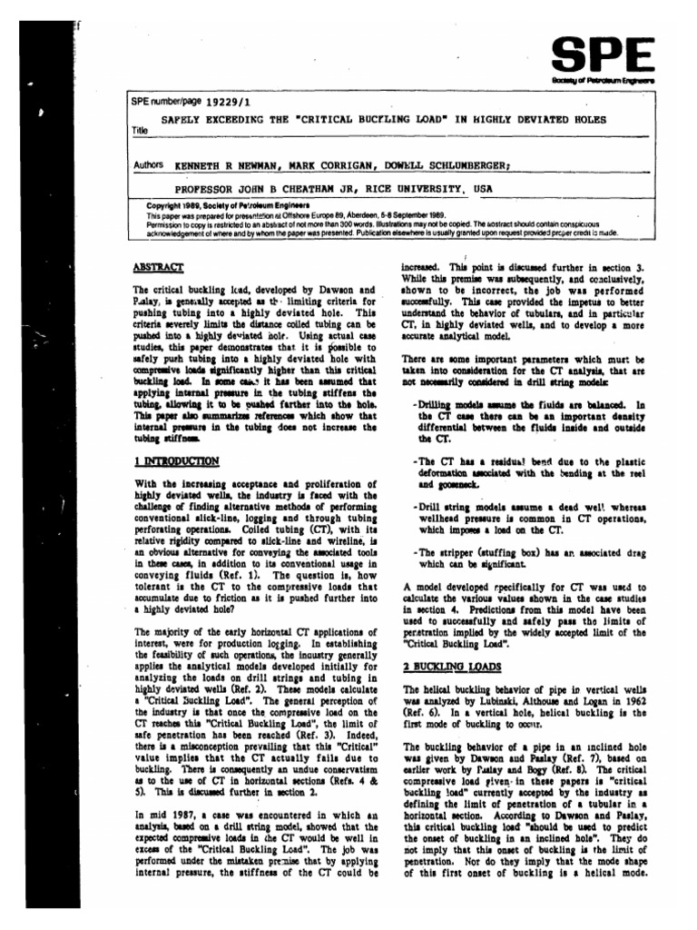 19229 safely exceeding buckling load pdf buckling classical mechanics