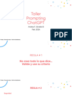 Taller Prompting Chatgpt: Andres F. Giraldo B Feb. 2024