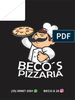 Cardapio Becos Pizzaria