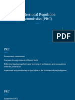 Professional Regulation Commission (PRC)