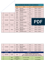 Repeaters 2024 Jee Advanced Online Class Schedule: Date Day Subject Topic Recorded Video Activation Period