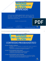 Certificado PDI PY