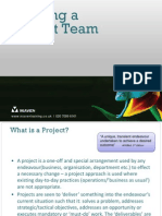 Forming a Project Team