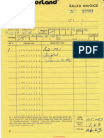 Apple II A2FS1 Computerland Original Receipt