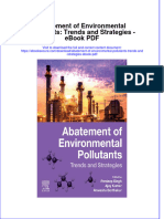 Full Download Book Abatement of Environmental Pollutants Trends and Strategies PDF