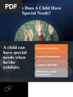 Special Needs Need Special Love