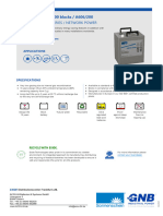 Datenblatt Exide Sonnenschein A606 200 Block Accu en