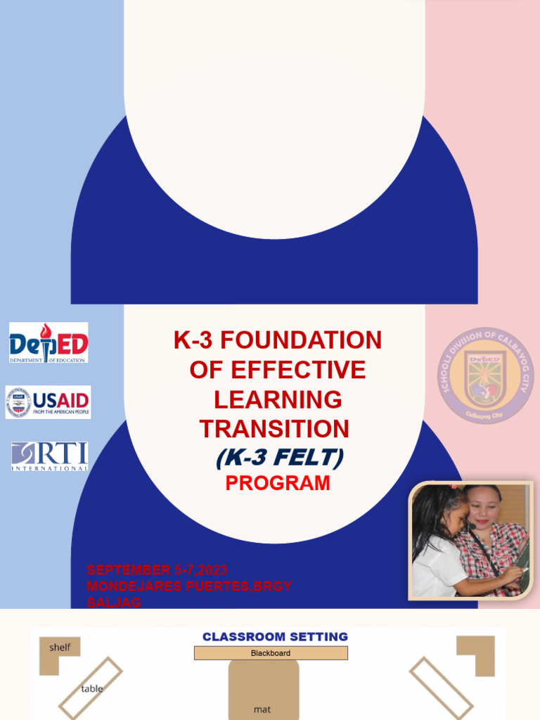 K-3 FELT Learning Stations Overview | PDF | Reading Comprehension ...