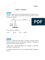 Exercícios Sobre Estática 2 Anos 2024