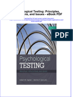 Full download book Psychological Testing Principles Applications And Issues Pdf pdf