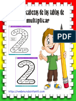 Rompecabezas de Las Tablas de Multiplicar