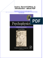 Full Download Book Psychophysics Second Edition A Practical Introduction PDF
