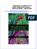 Full download book Advanced Algorithms For Mineral And Hydrocarbon Exploration Using Synthetic Aperture Radar Pdf pdf