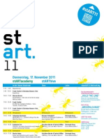 stART11 - Die Kunst des digitalen Erzählens (Programm, Legende, Events)