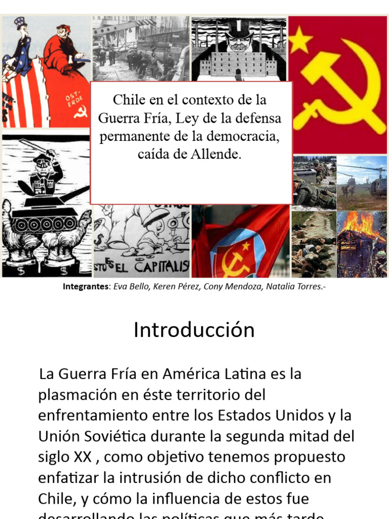 Historia: Chile en La Guerra Fría | PDF | Guerra Fría | Ciencias Políticas