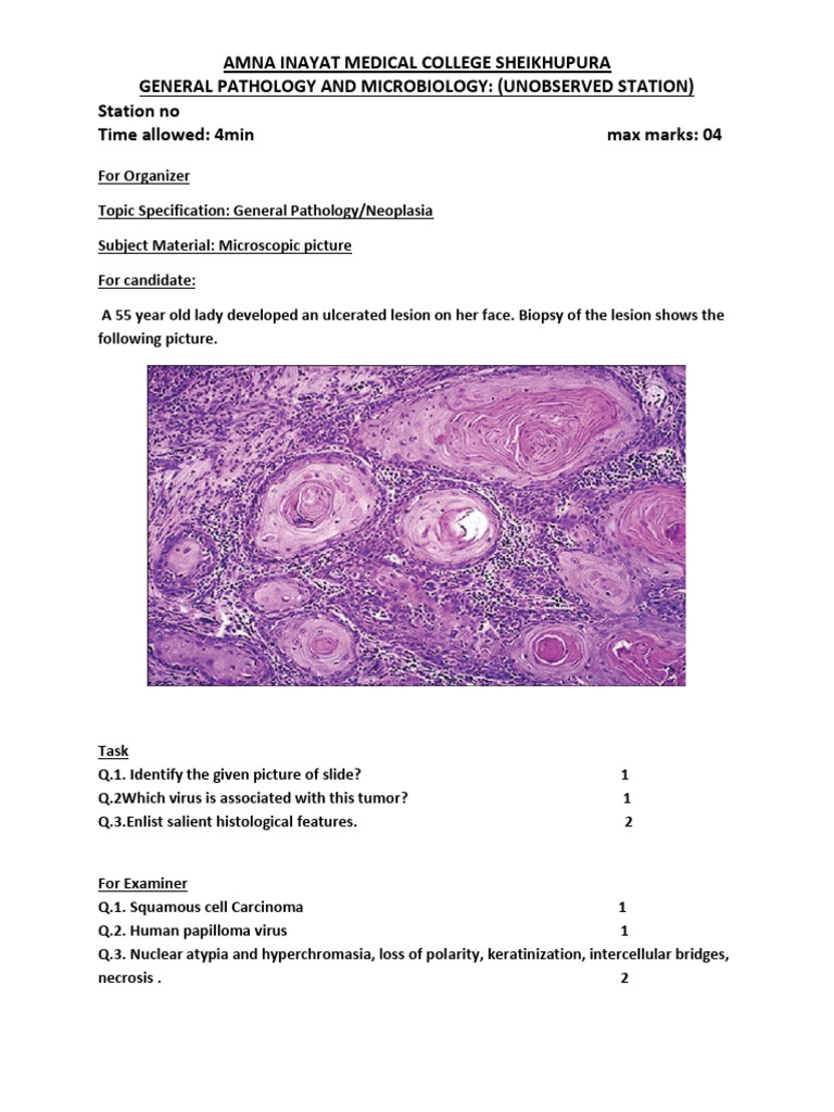 General Pathology OSPE Exam Guide | PDF | Growth Medium | Inflammation