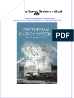 Full Download Book Geothermal Energy Systems PDF