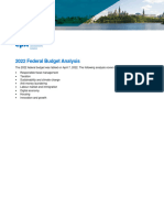 SC - 2022 Federal Budget Analysis - en