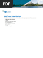 SC - 2022 Federal Budget Analysis - en