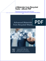Full download book Advanced Materials From Recycled Waste Pdf pdf