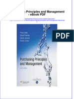 Full Download Book Purchasing Principles and Management PDF