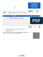 Factura Electrónica: Cant. UM Cód. Descripción V/U P/U Importe