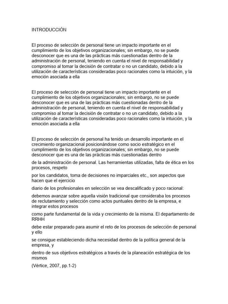 RECLUTAMIENTO Mercado Laboral | PDF | Reclutamiento | Gestión de