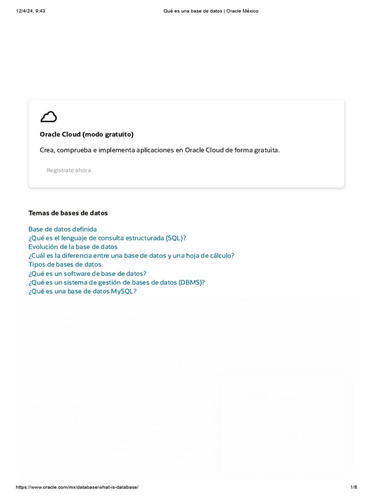 QU ES UNA BASE DE DATOS visual data 8