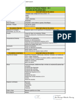 Anexo 1. Listado de Peligros Departamento de Materias Primas y Productos 2023