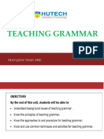 Unit 3 Teaching Grammar