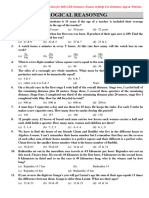 MAT Full Note _ MCQs Collection Chapter LOGICAL REASONING