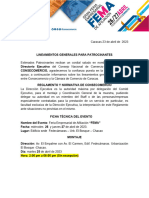 Manual de Expositor Feria Empresarial de Afiliación FEMA