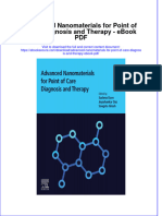 Full download book Advanced Nanomaterials For Point Of Care Diagnosis And Therapy Pdf pdf