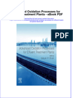 Full download book Advanced Oxidation Processes For Effluent Treatment Plants Pdf pdf