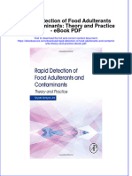 Full Download Book Rapid Detection of Food Adulterants and Contaminants Theory and Practice PDF