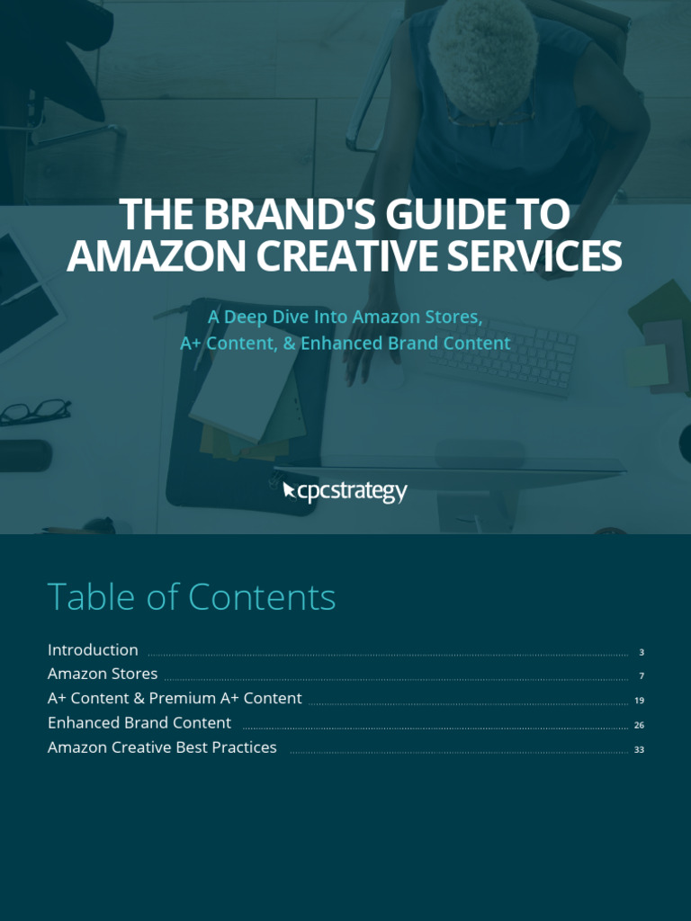 Amazon Creative Services Overview | PDF | Brand | Advertising