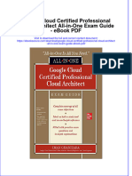 Full download book Google Cloud Certified Professional Cloud Architect All In One Exam Guide Pdf pdf