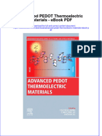 Full download book Advanced Pedot Thermoelectric Materials Pdf pdf