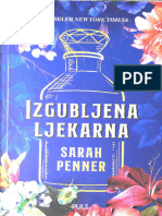 Sarah Penner - Izgubljena Ljekarna