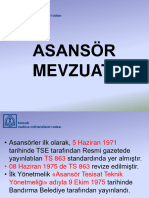 2 - Asansör Yön - Planlı Alanlar Yön - Yangın Yönetmeliği