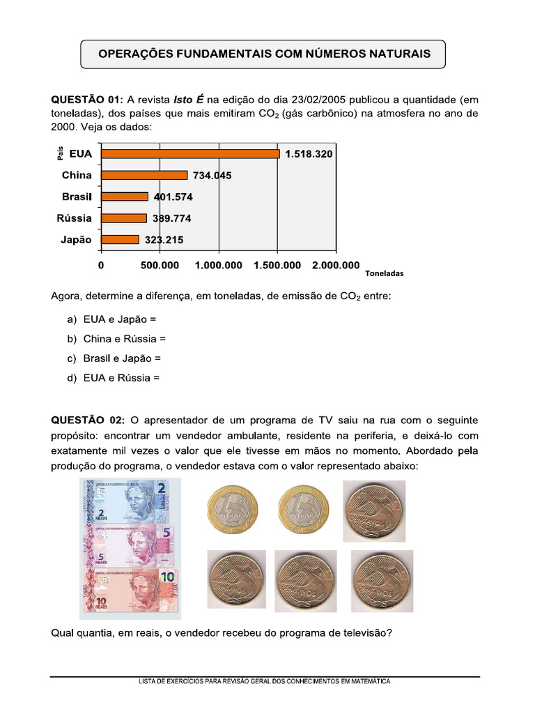 atividade 8 ano | PDF