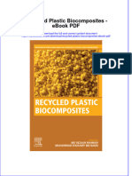 Full download book Recycled Plastic Biocomposites Pdf pdf