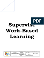 Supervise Work Based Learning Template