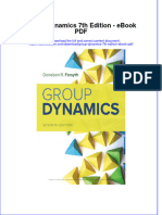 Full download book Group Dynamics 7Th Edition Pdf pdf